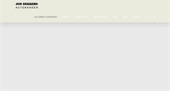 Desktop Screenshot of josdekkersautobanden.nl